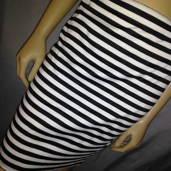 BRAT STAR, size L, black and white striped skirt - Picture 7 of 8